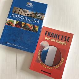 Barcellona il gusto del viaggio
Francese 1500 frasi ecc
7€ entrambi