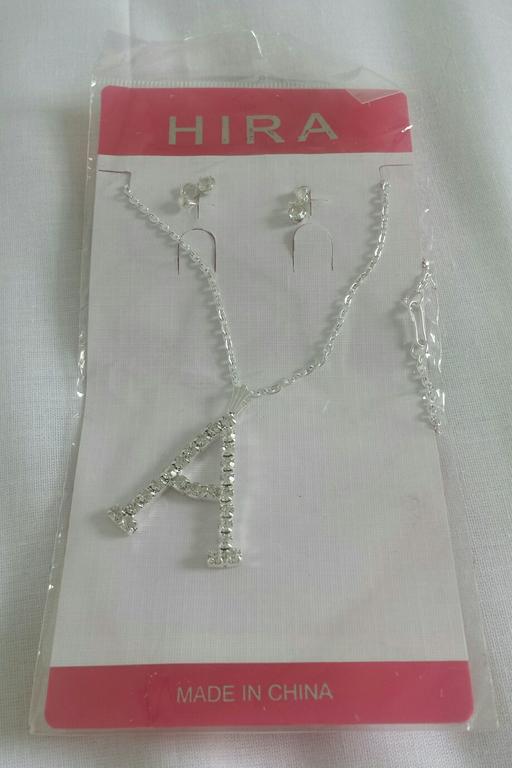 Buy & Sell Bury Town Centre Bury - Photos for 'A' Necklace and Earrings