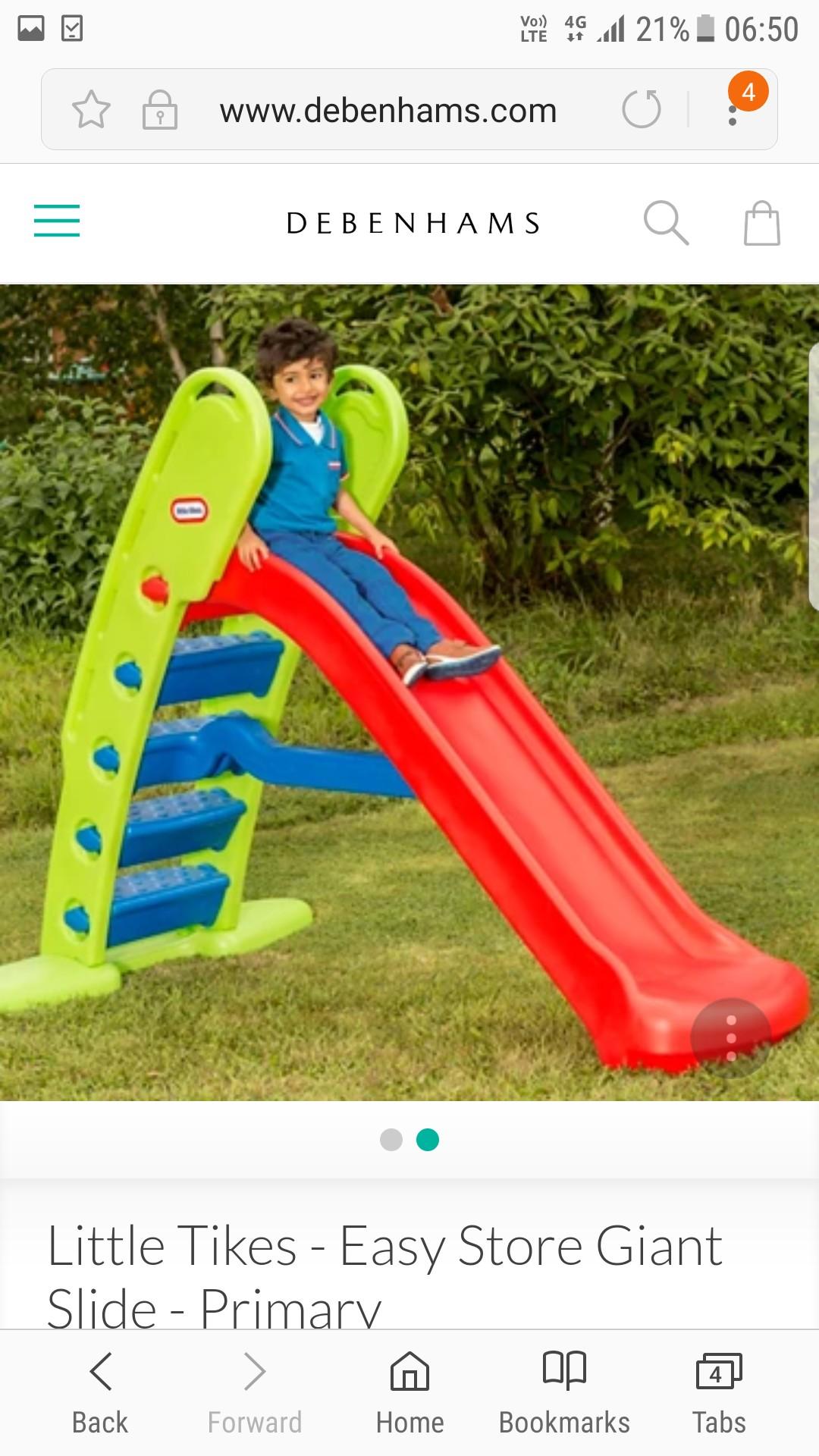 Little tikes 2025 slide debenhams