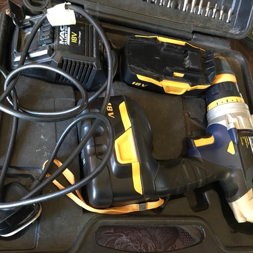 Mac allister cordless hammer 18v drill in LE5 Leicester for £50.00 for