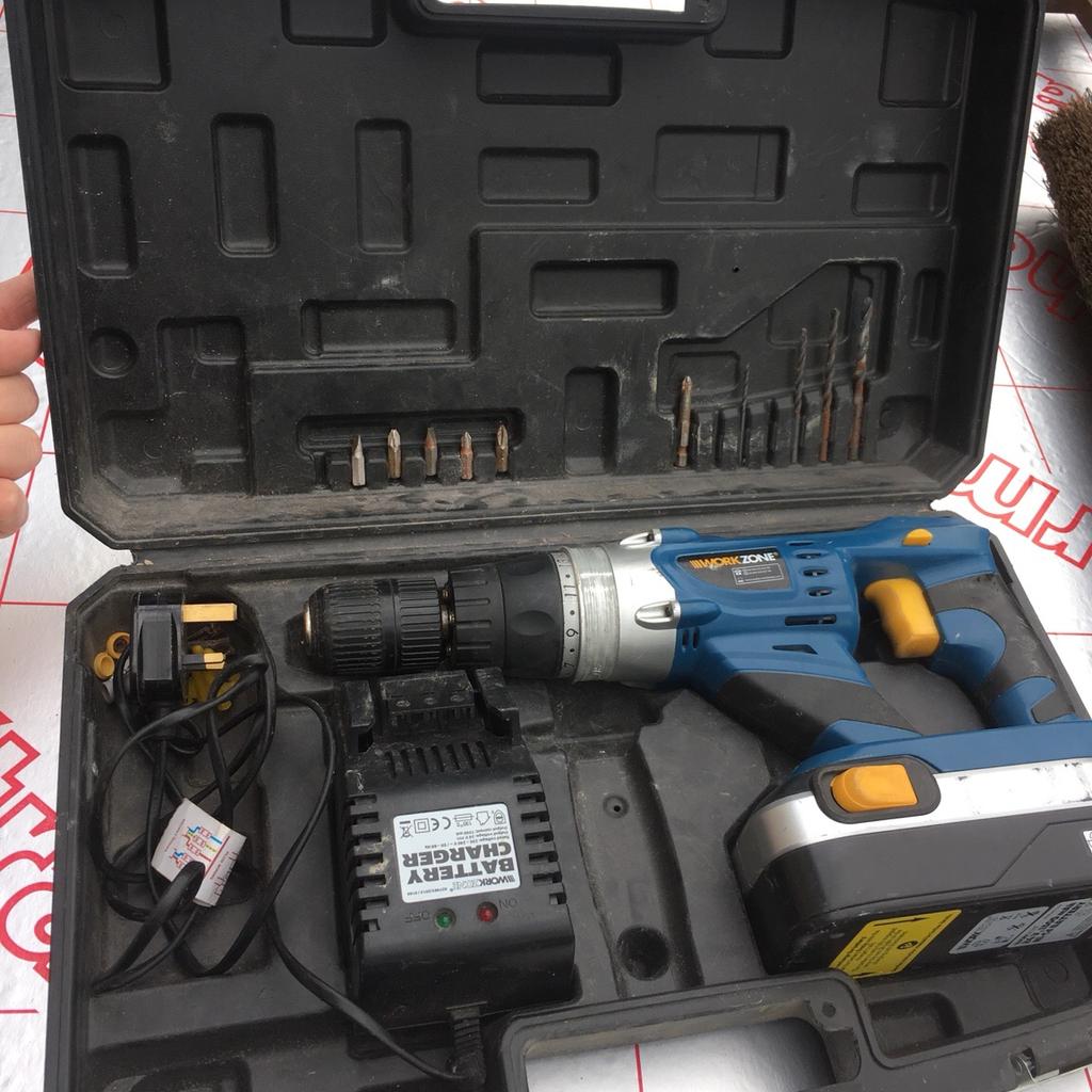 Work Zone ALDI 24v Cordless hammer drill in Barnsley for 15.00 for sale Shpock