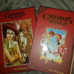 Zwei Wunderschöne Hardcover Mangas inspiriert bei den Märchen der Gebrüder Grimm und passendes Fanbuch