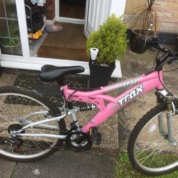 Hardly used bike, like new, cost £100. Looking for about £60 or nearest offer.