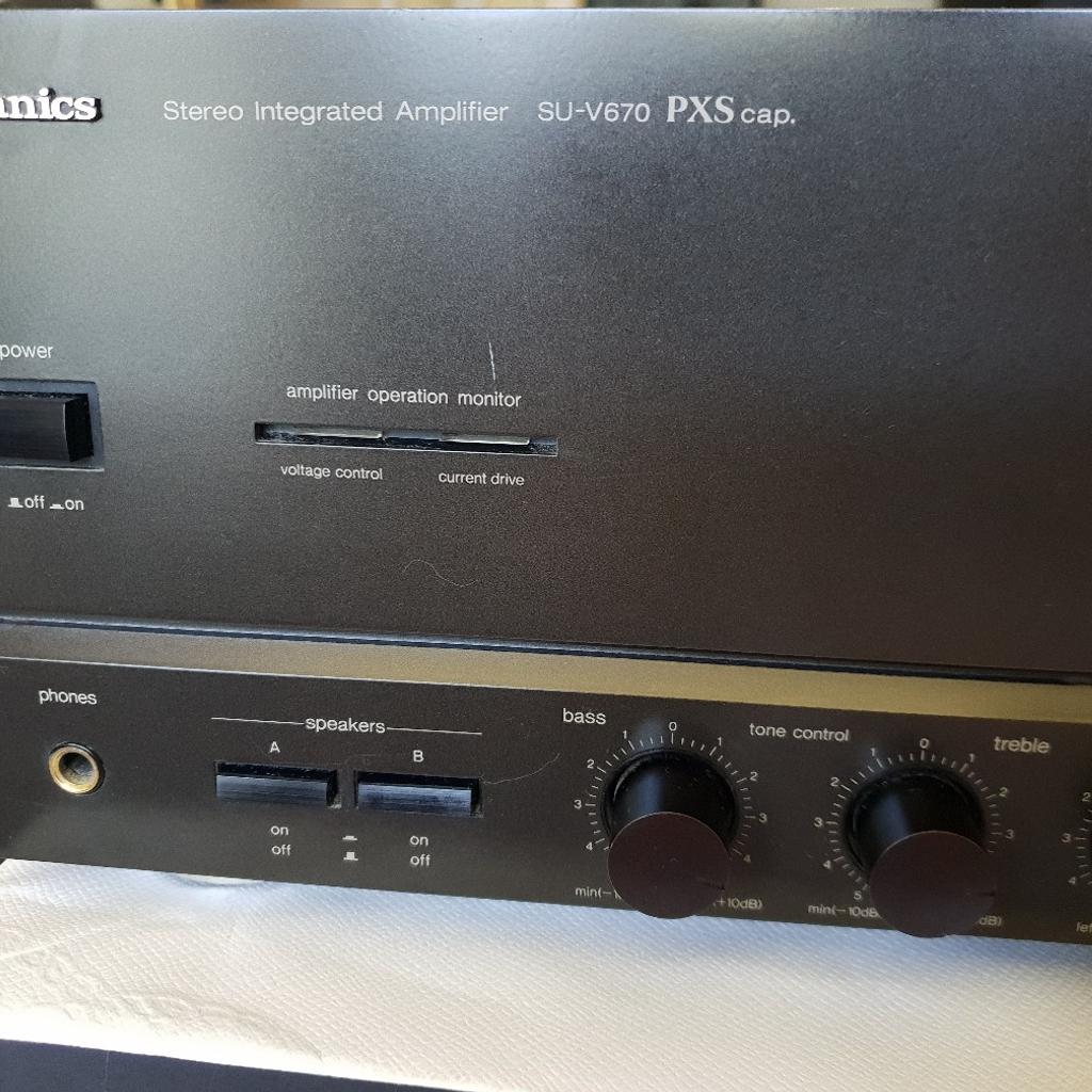 Technics Amplifier SU-V670 PXS Cap in SE6 London for £130.00 for sale ...