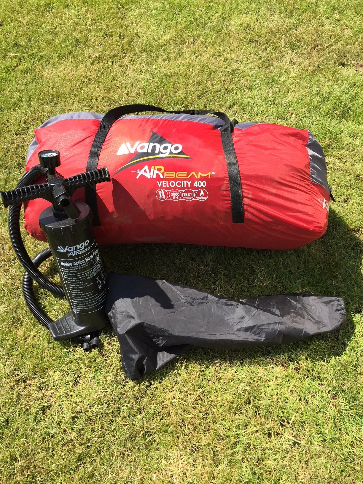 Vango airbeam velocity 400 tent in GL12 Wickwar for £200.00 for sale