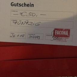 Faceona Gutschein 50€