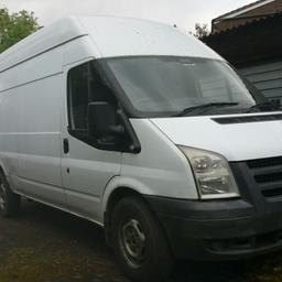 Ford transit LWB High roof.

Needs turbo connected and oil leak fixed

Ready to drive and work.

Kieron - 07460849598
