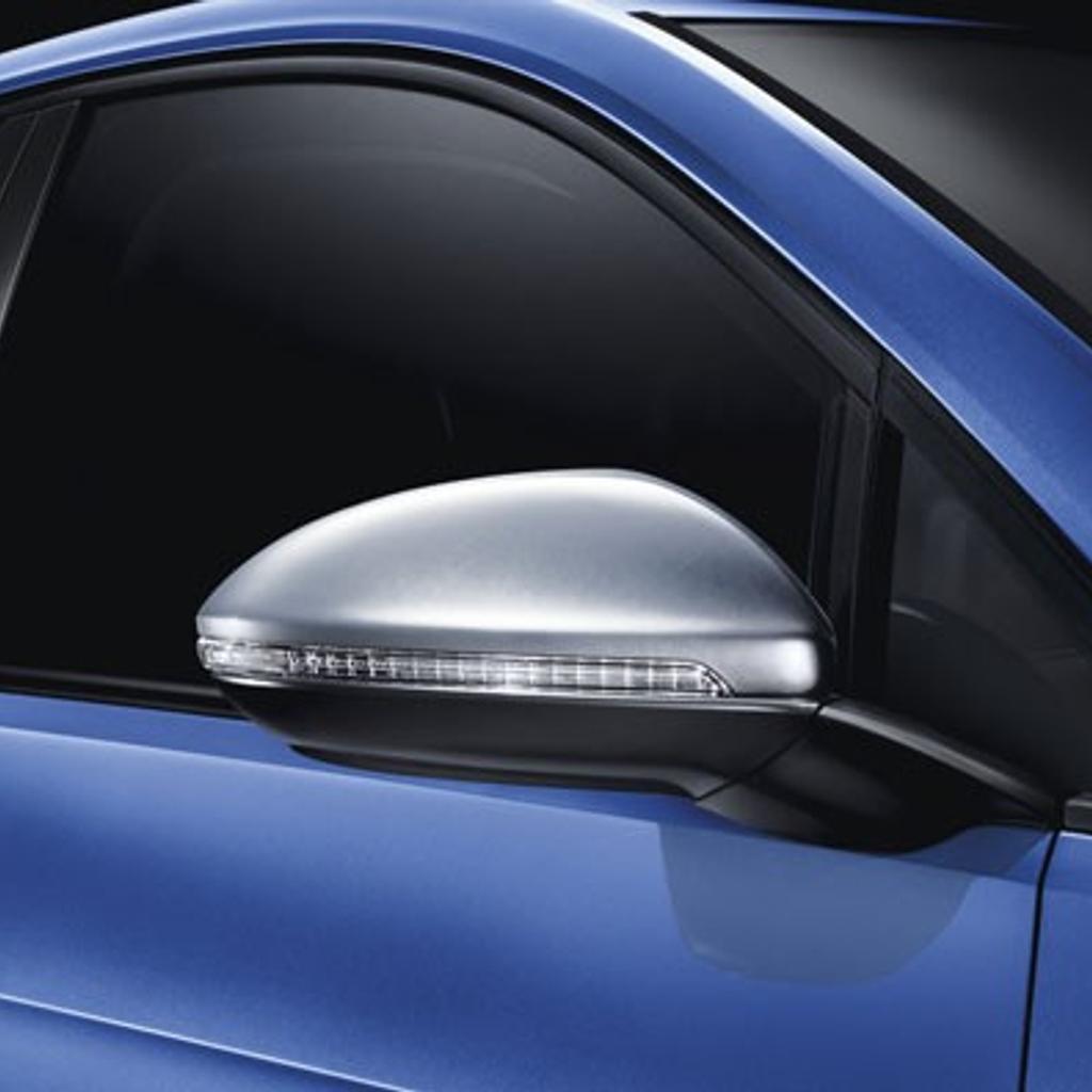 Matt Chrome spiegelkappen für Volkswagen Golf 7 