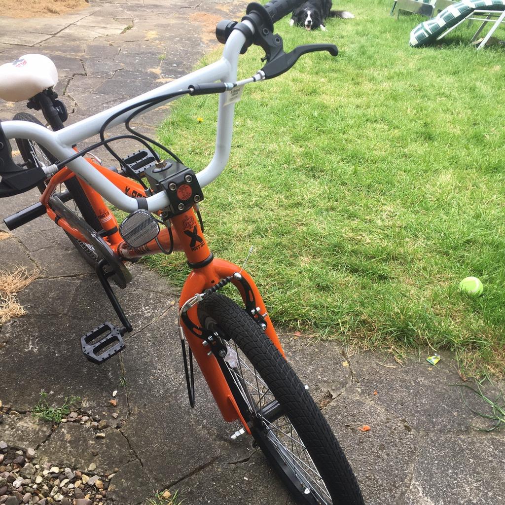 Dekka discount bmx orange