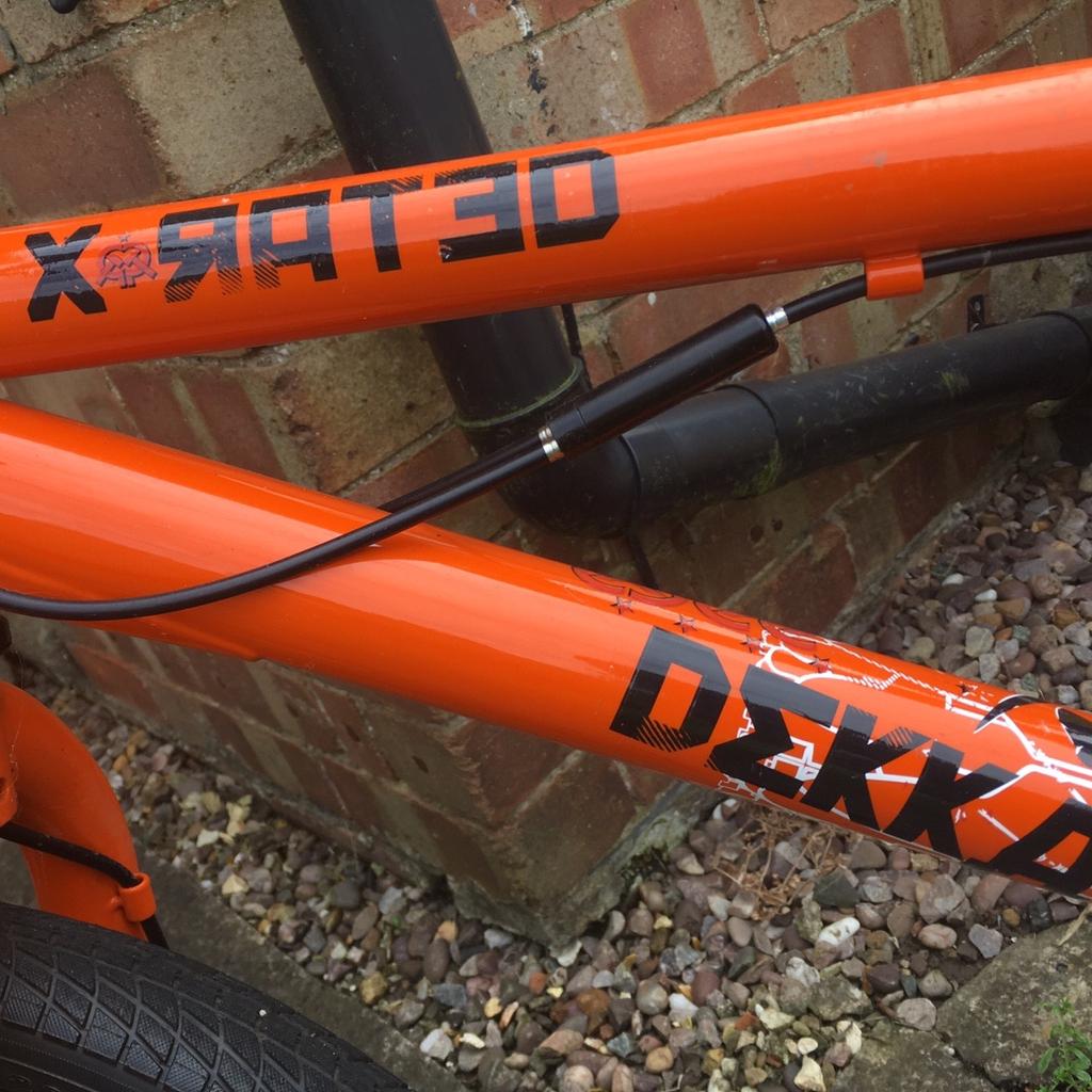 Dekka bmx orange hotsell