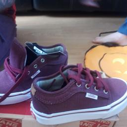 i have a brand new pair of kids size 11 vans in perfect condition.never worn still witj labels on.