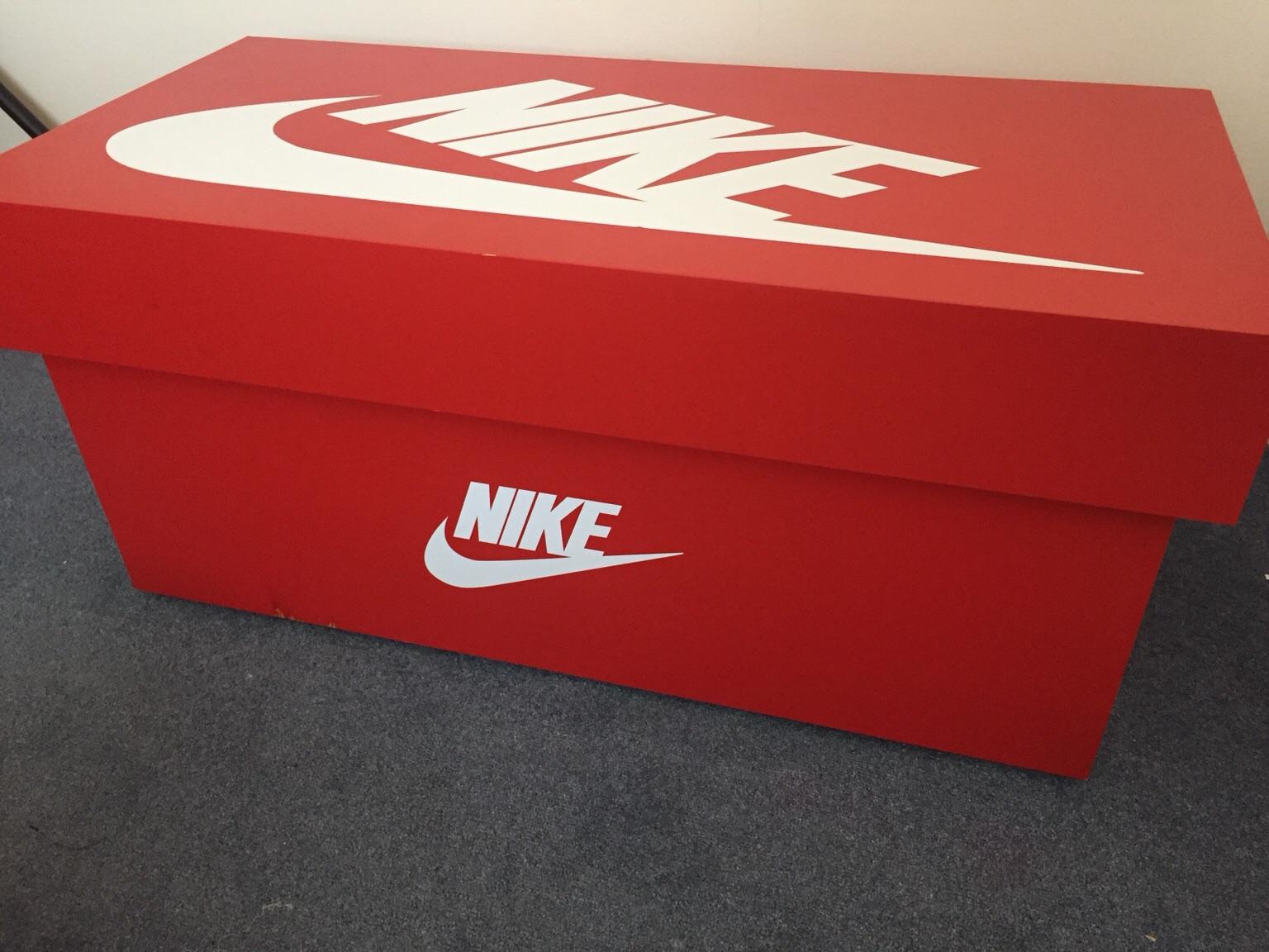 Giant Nike shoe box storage for trainers in East Hampshire for £100.00