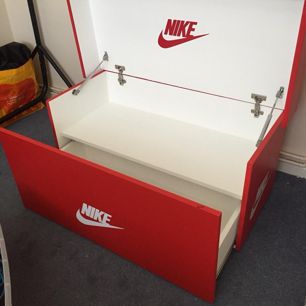 Giant nike shoe on sale box for sale