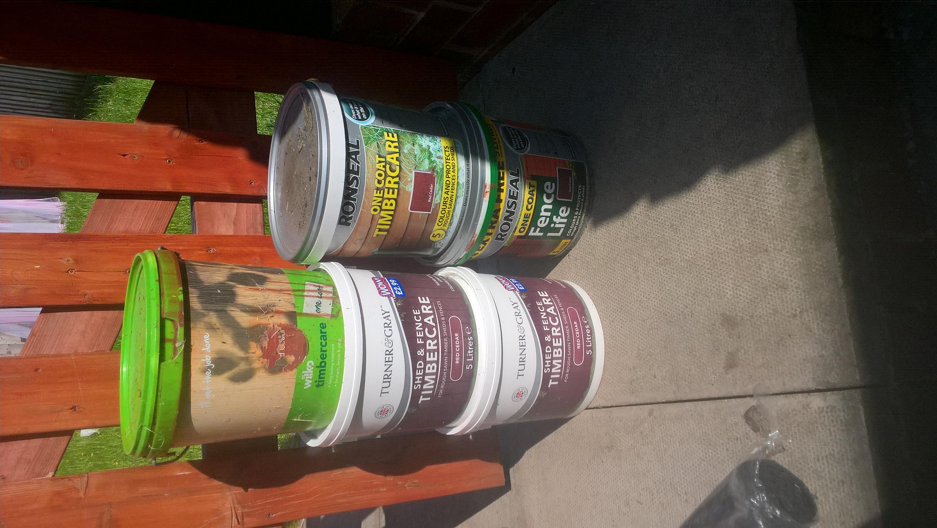red cedar fence paint in StokeonTrent for £8.00 for sale Shpock