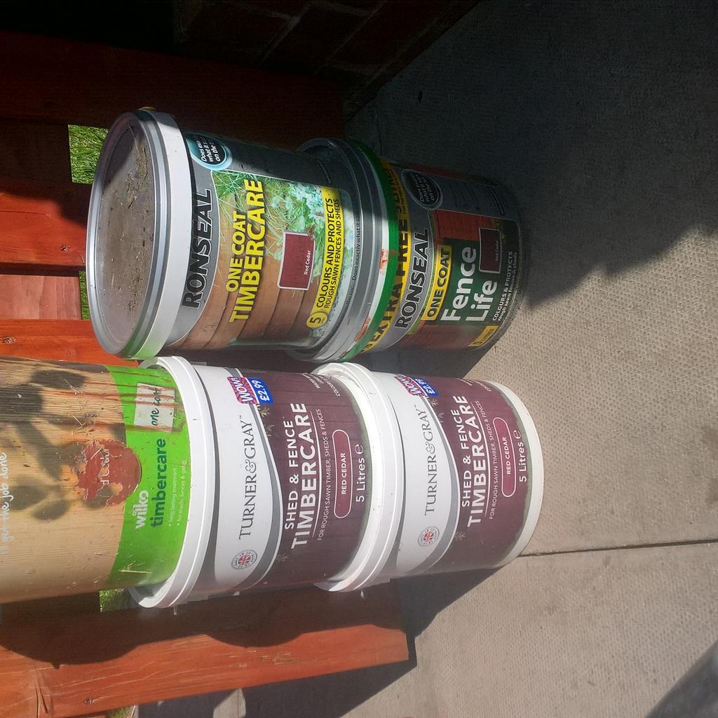 red cedar fence paint in StokeonTrent for £8.00 for sale Shpock