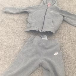 Grey tracksuit age 2-3 years good condition genuine