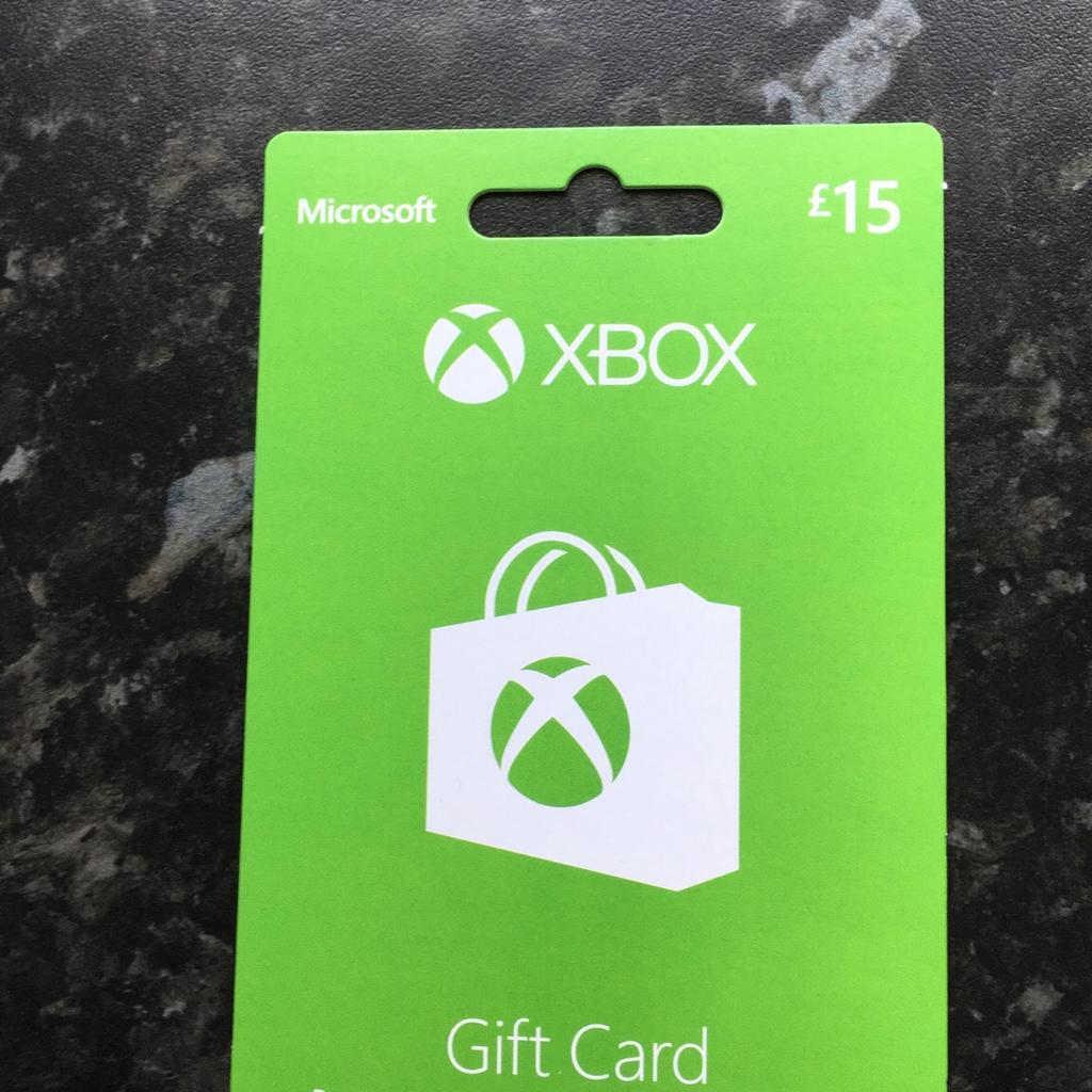 Shpock xbox hot sale gift card