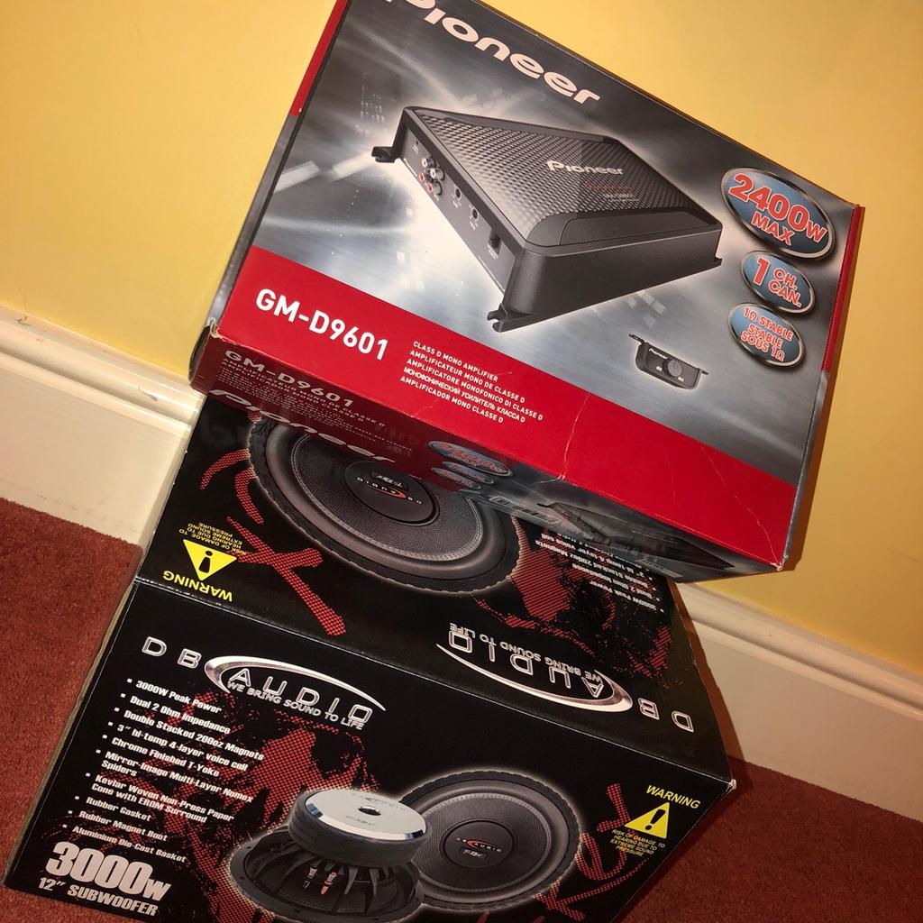 Subwoofer and Amplifier in NG9 Broxtowe für 250,00 £ zum Verkauf