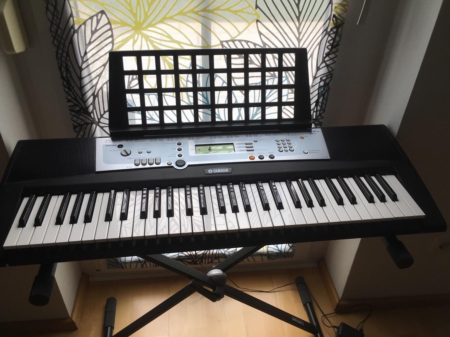 Netzteil Für Yamaha YPT-200 Keyboard – 12V Adapter UK Stecker, 2 Meter Kabel, Von EPPS