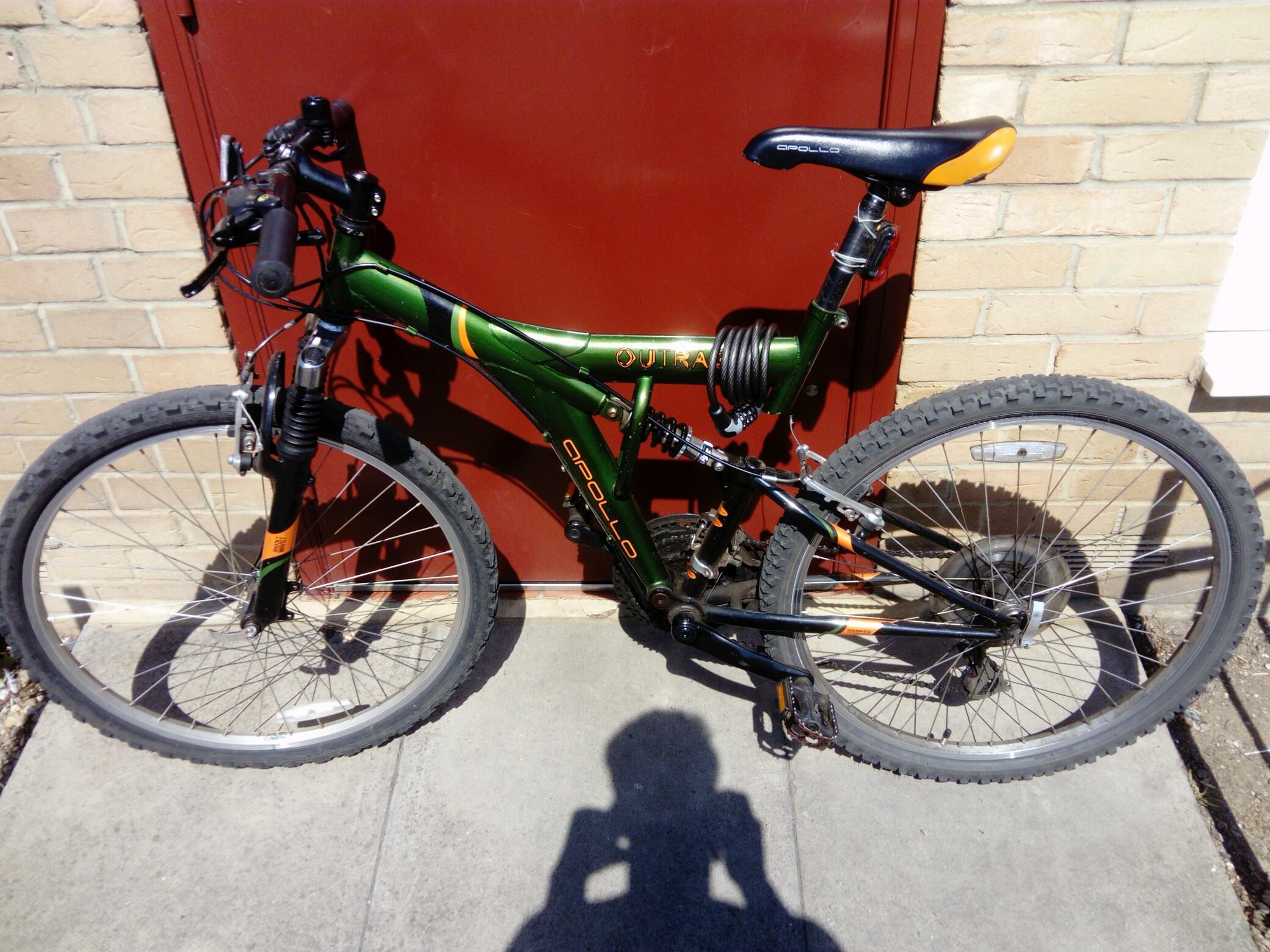 Full suspension Mountain bike Appolo Outrage in E16 Newham for £85.00 ...