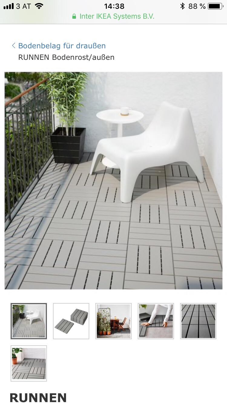 ikea terrassenplatten hellgrau in 6844 Altach for €30.00 for sale Shpock