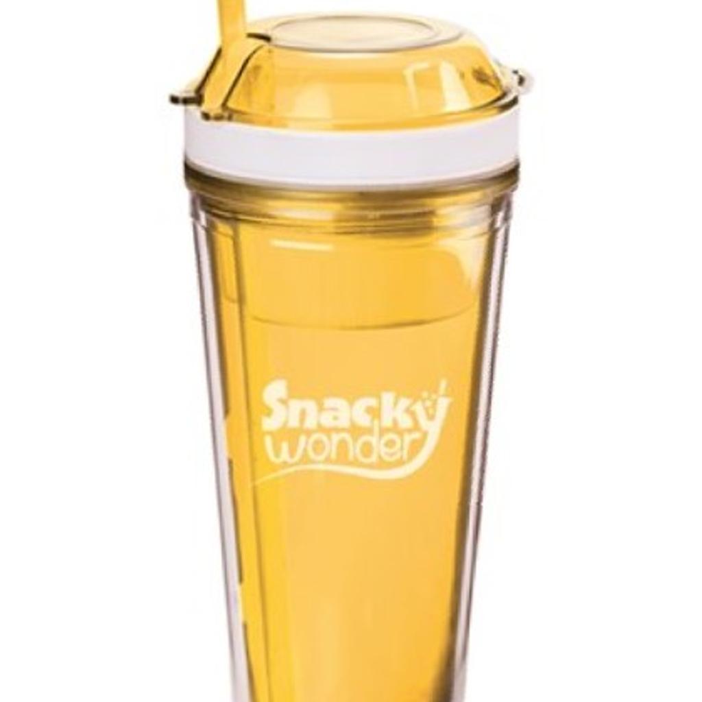 Jml Snacky Wonder 2-in-1 Travel Snack Box and Drink Cup with Keep
