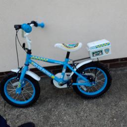 i have a police patrol childs bike very good condition 14inch wheels age 3-5 yrs £10 does come with stableizers