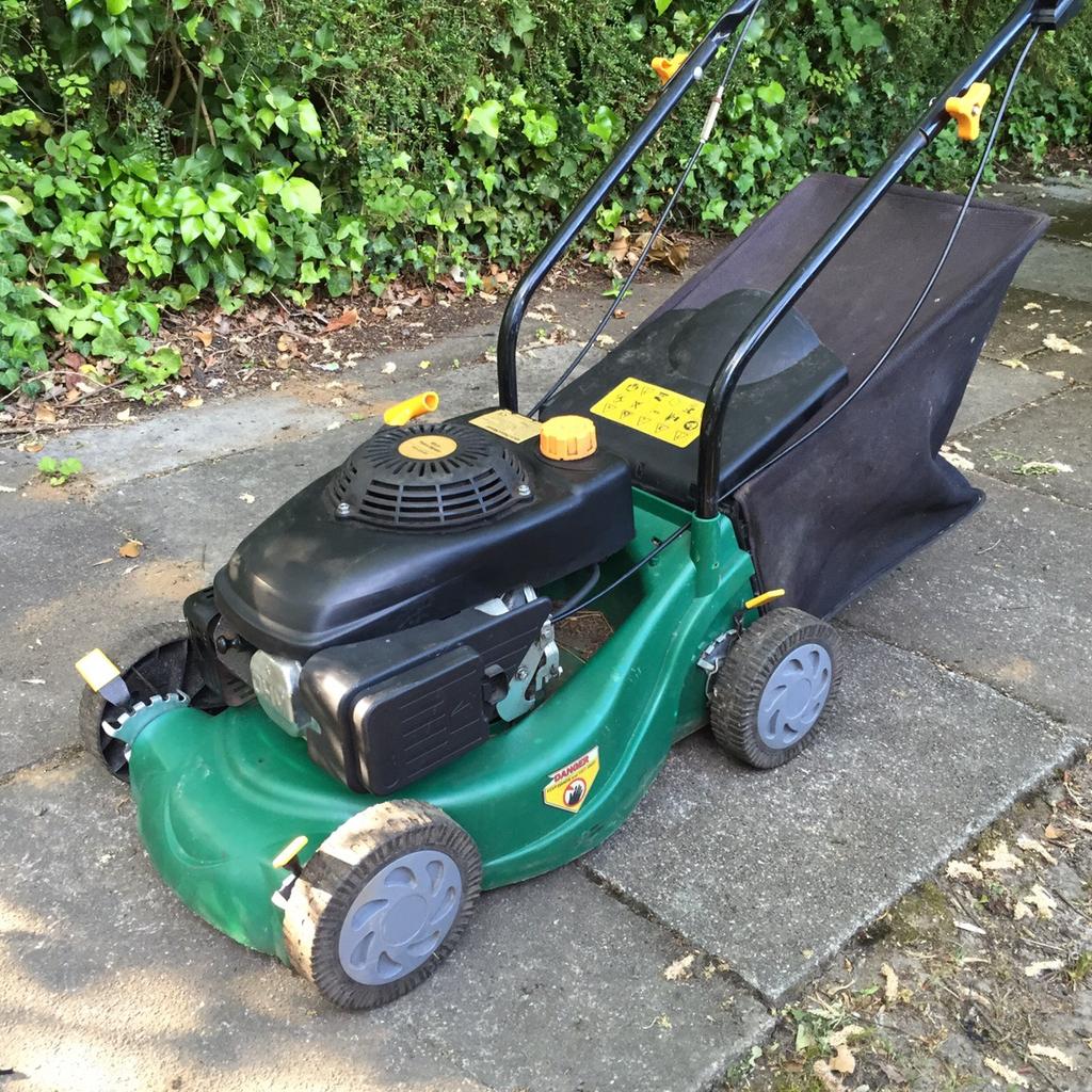 B and best sale q petrol lawnmower