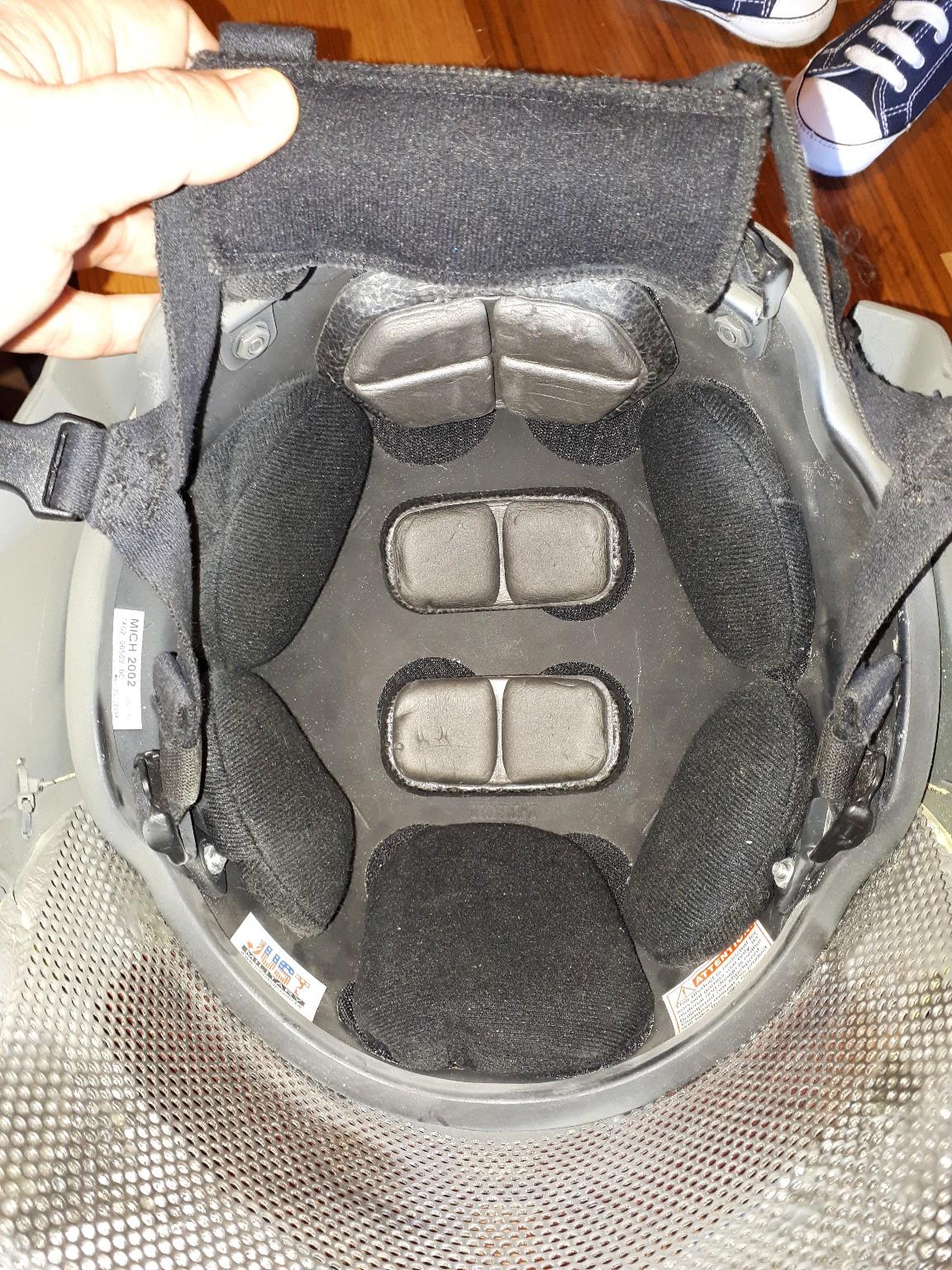 Airsoft "juggernaut" helmet custom made in DN18Humber for £75.00 for