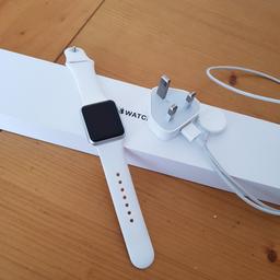 Apple watch series 1 for sale hardly used only bought at Christmas no longer have Apple phone comes with box spare strap and adapter perfect condition £150