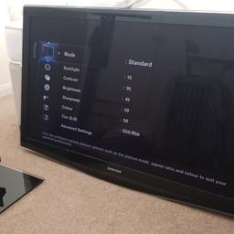 TV & stand. 46 inch. Excellent condition