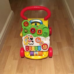 Baby walker in almost new condition. Selling as our child has outgrown it