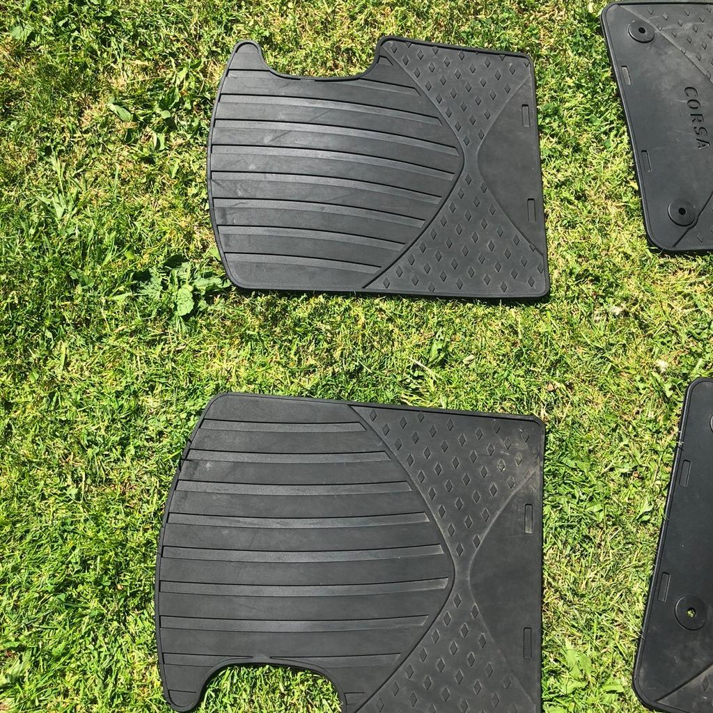 Vauxhall corsa Car rubber mats REDUCED in TW16 London Borough of