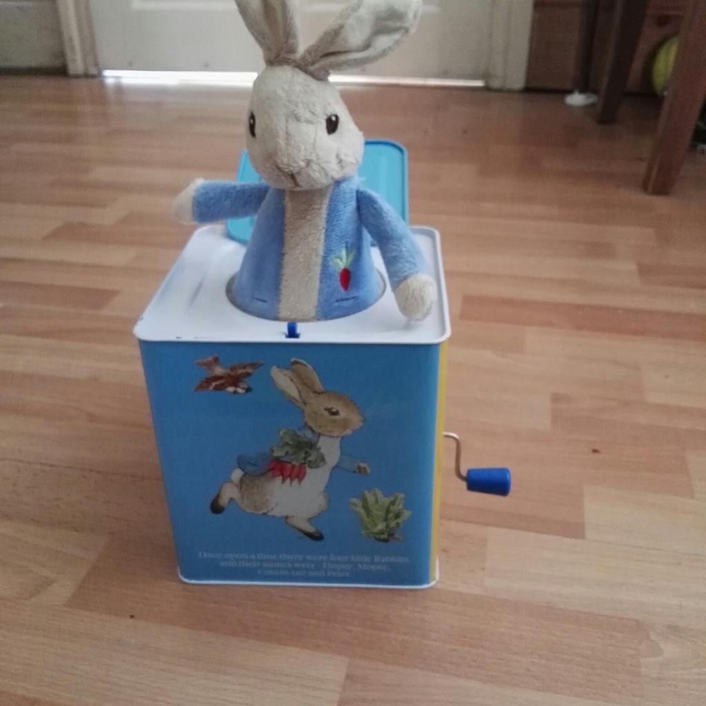 Peter Rabbit, Jack in the box toy in M32 Salford für £ 15,00 zum ...