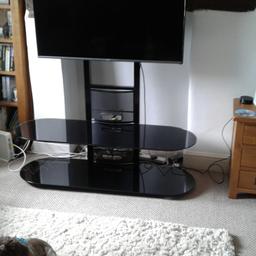 Black glass TV stand. Also, fits on the wall.
Originally cost over £400.
TV NOT INCLUDED.
Collection from Rothwell. Buyer must collect.
Also for sale on other sites.