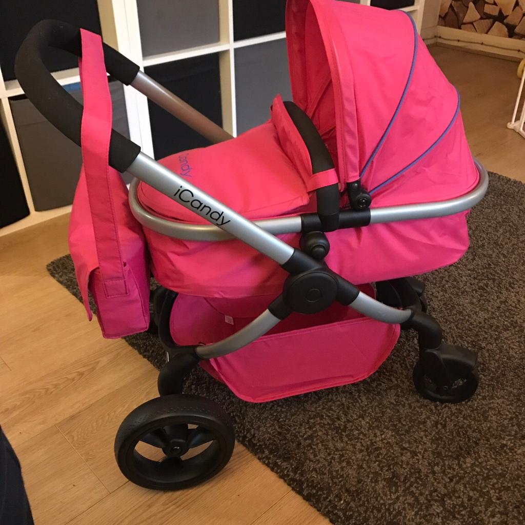 Icandy mi hotsell peach dolls pram