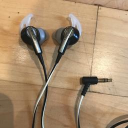 Bose IE2 In ear headphones New! Used once for testing. Amazing Sound Quality and Great Bass!