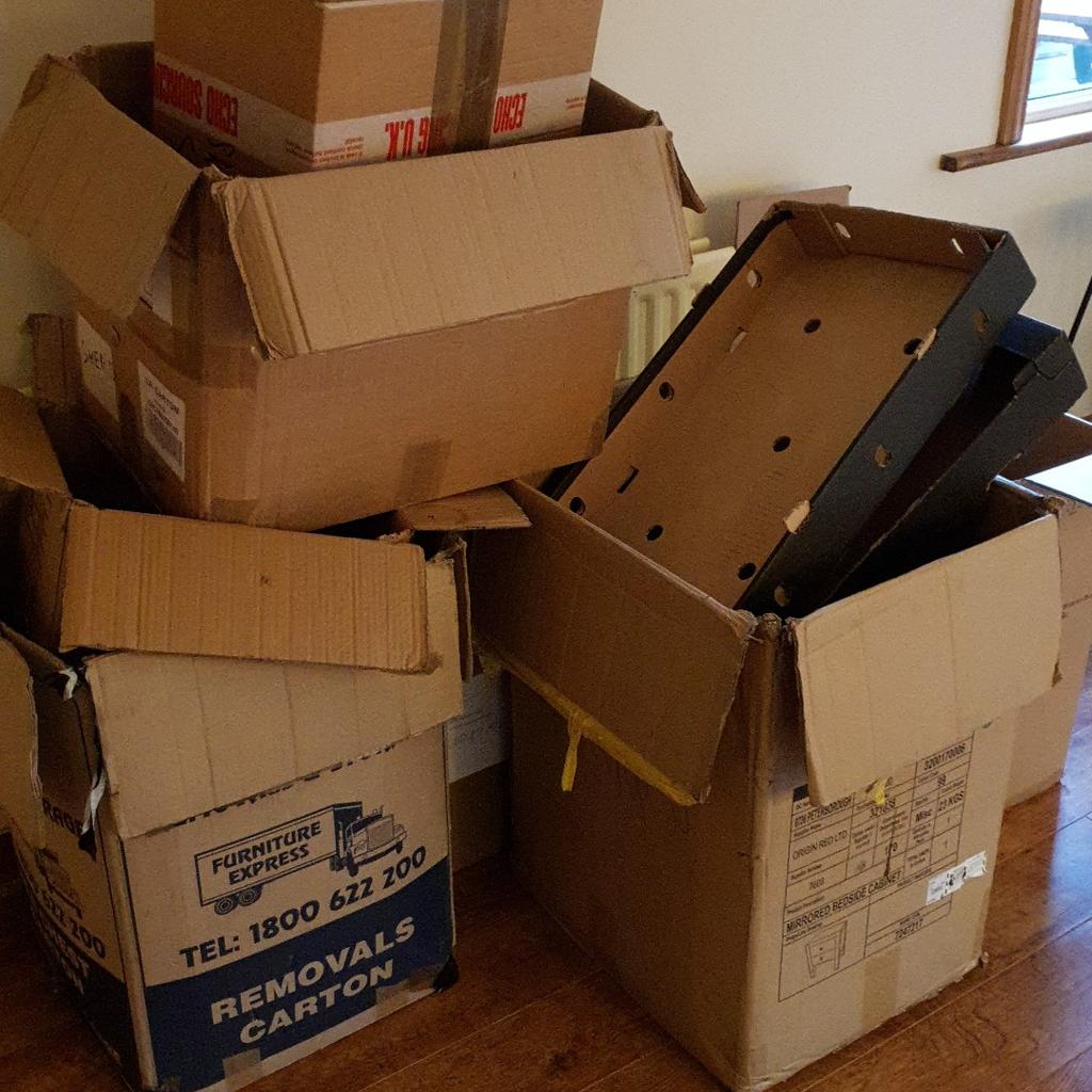 Cardboard boxes in L23 Sefton for free for sale Shpock