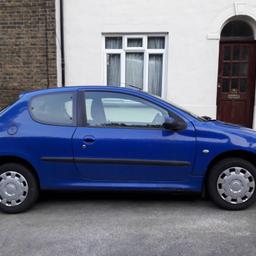 Selling a Peugeot 206 it is a nice little car for first time driver.
The car has been serviced recently with new clutch. Very reliable car but has to go as  I am getting a new car to fit the family.