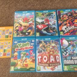 Various games
Excellent condition 
Will sell separately or as bundle 
£10 each or bundle