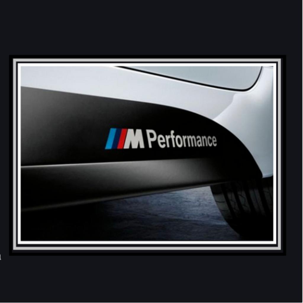 2 St .Autoaufkleber BMW M Performance Sticker in 74080 Heilbronn for €15.00  for sale