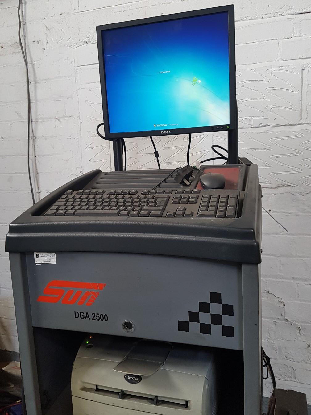 Sun dga 2500 emission tester in NN3 Northampton for £350.00 for sale