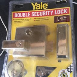 new double security Yale lock