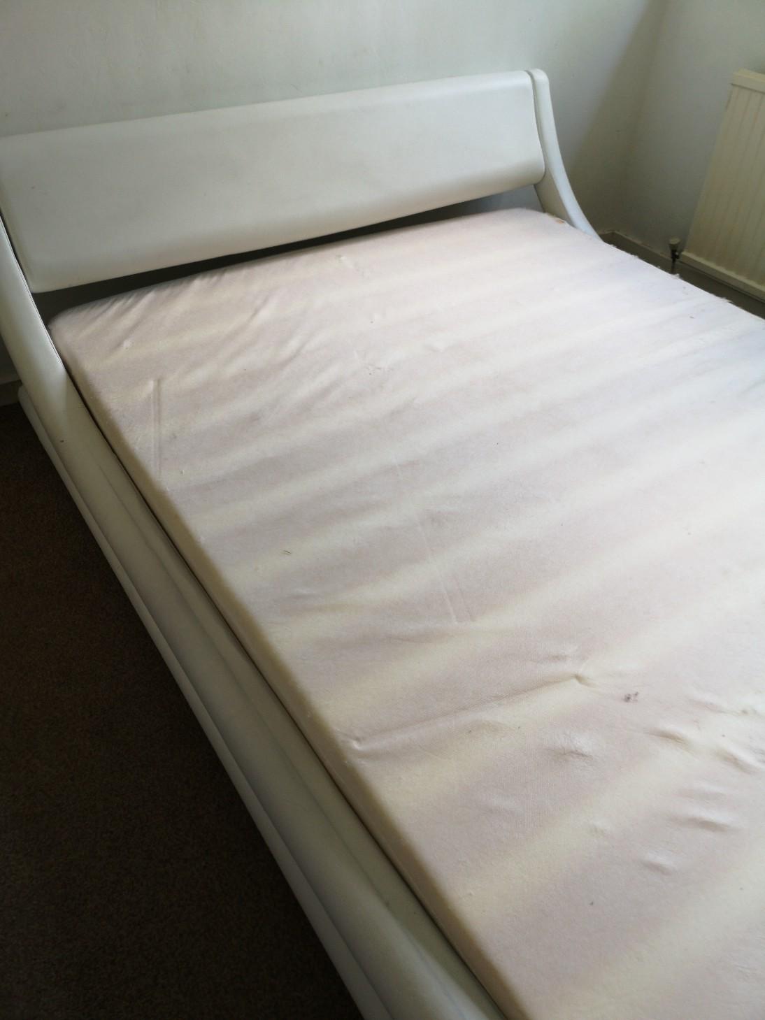Free double bed frame with mattress in m23 manchester f r gratis zum