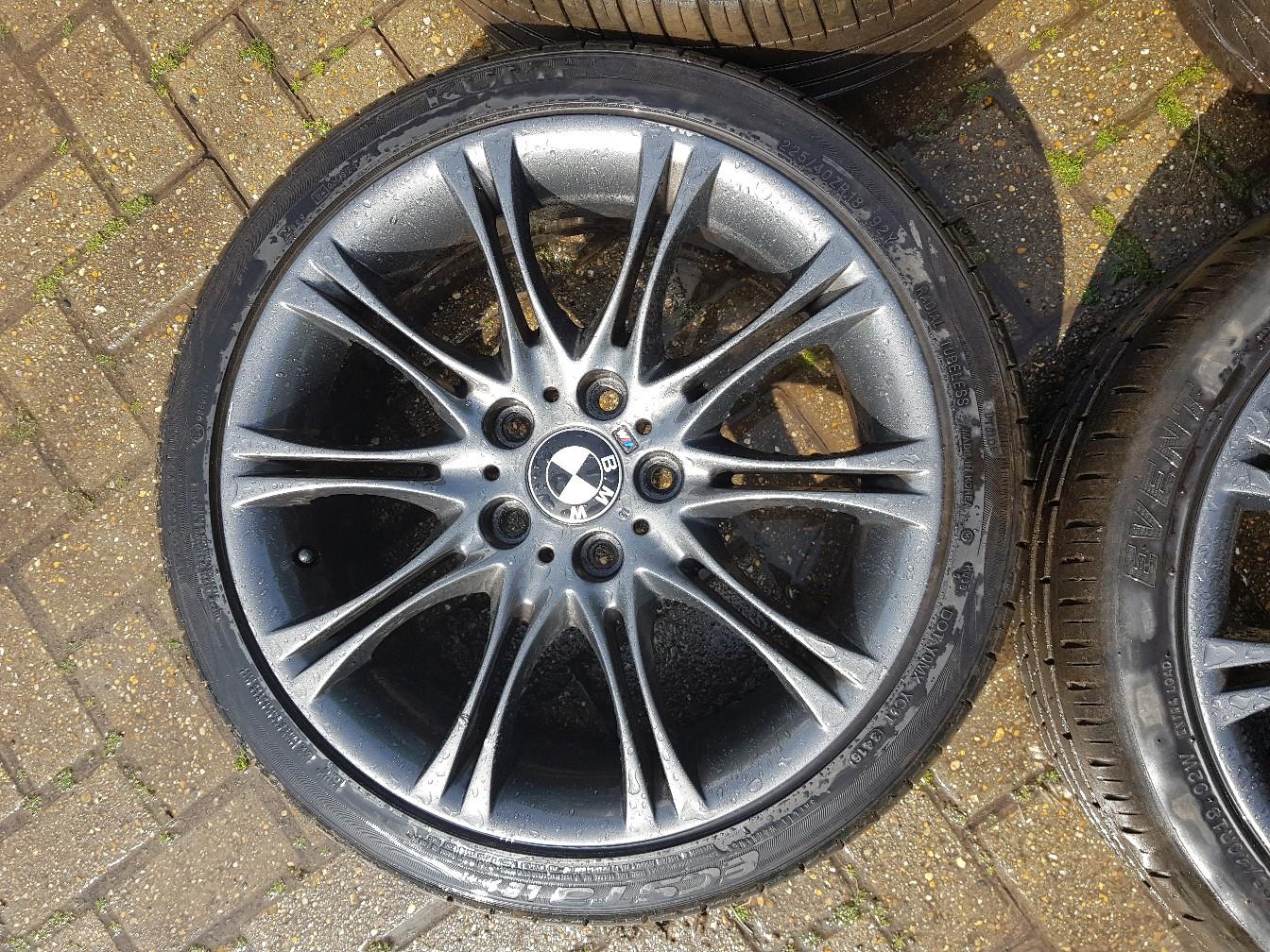 Genuine staggered 18" mv2 bmw alloys wheels in TN1 Wells for £350.00 ...