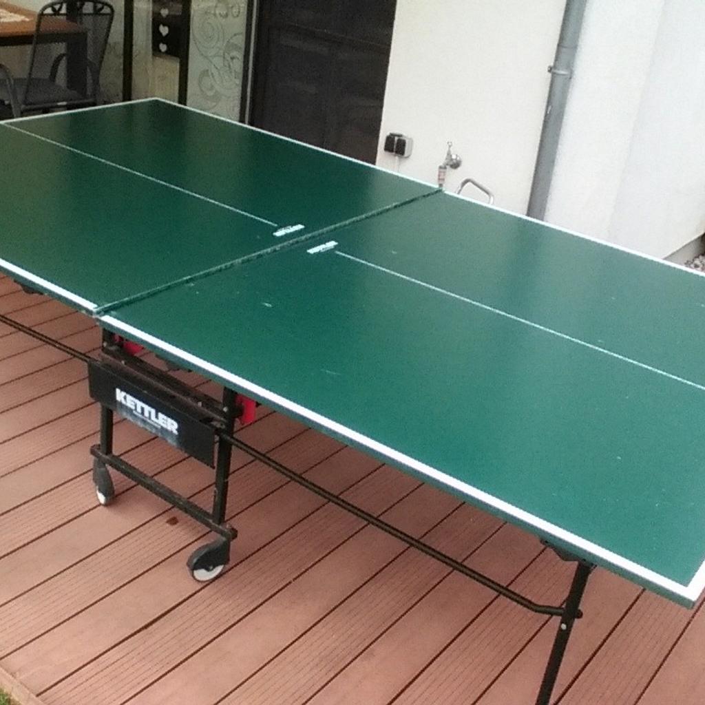 Outdoor Tischtennisplatte von Kettler Alu in 14612 Falkensee für 100,00