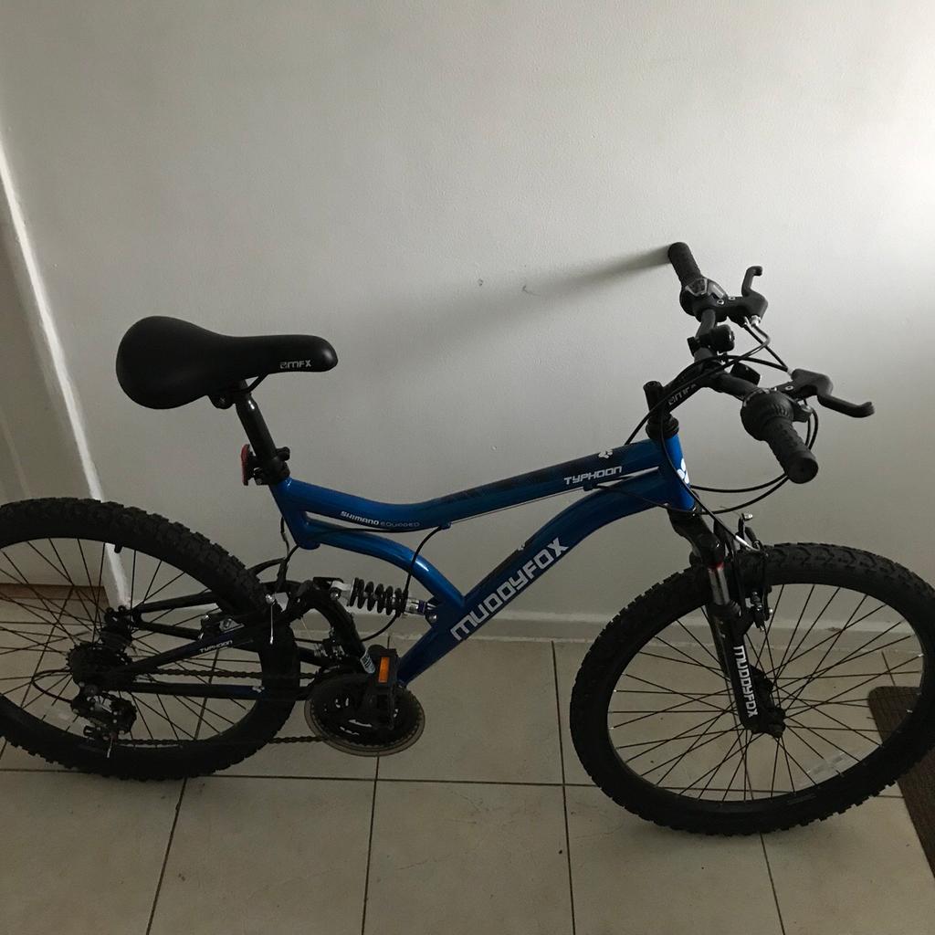 Muddyfox typhoon 24 inch dual suspension bike new arrivals