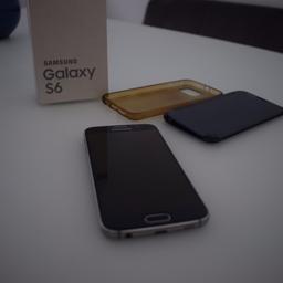 Sehr gut erhaltener Samsung Galaxy S6 32GB
Ohne gebrauchspuren und sehr gut gepflegt. 
Dabei sind außerdem 2 Schutzhüllen.
Bei Interesse melden, kann gerne besichtigt werden.