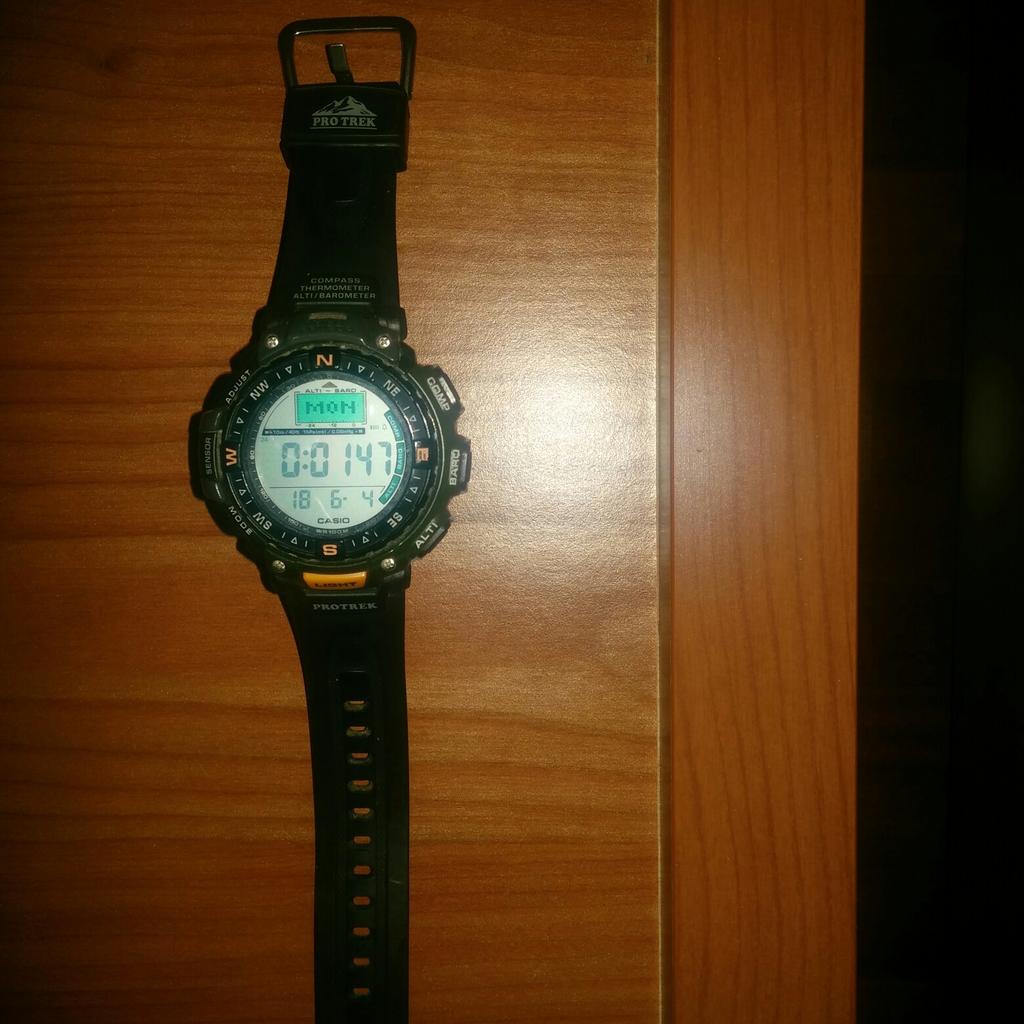 Casio pro hot sale trek usato