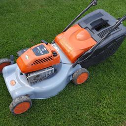 For sale Flymo petrol mower with Briggs Stratton engine,used but in very good condition.